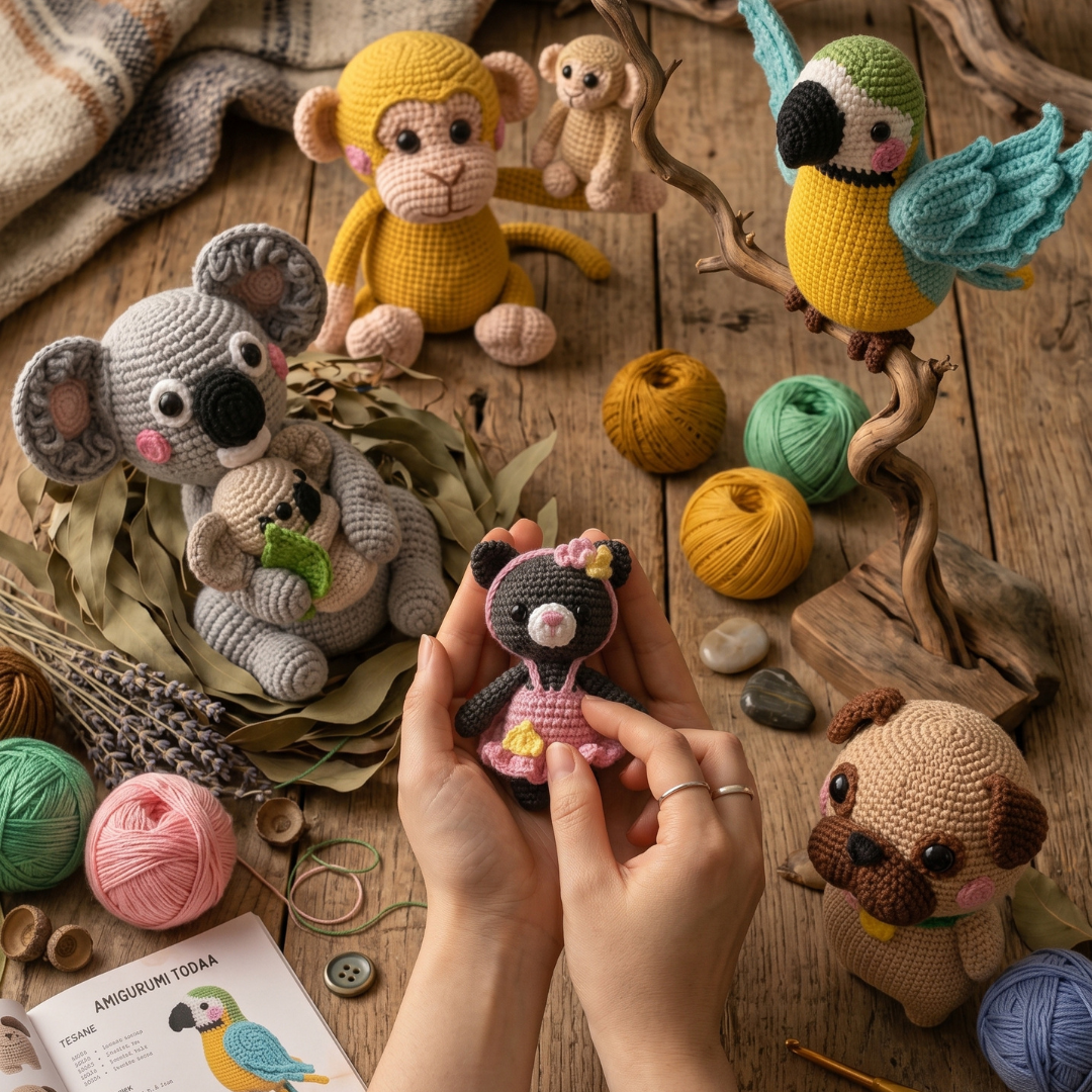Animal Friends Crochet Pattern