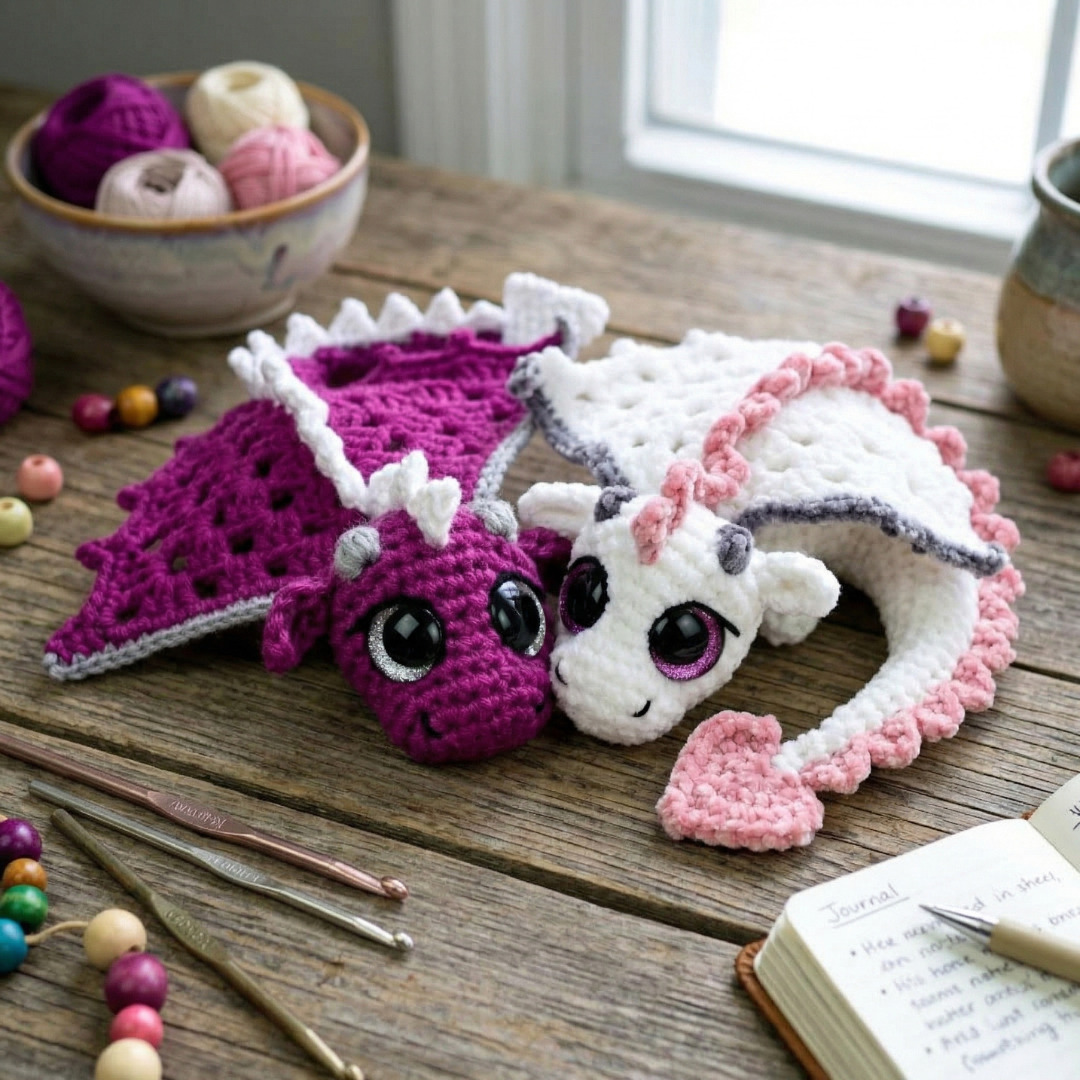 Dragon Snuggler Crochet Pattern