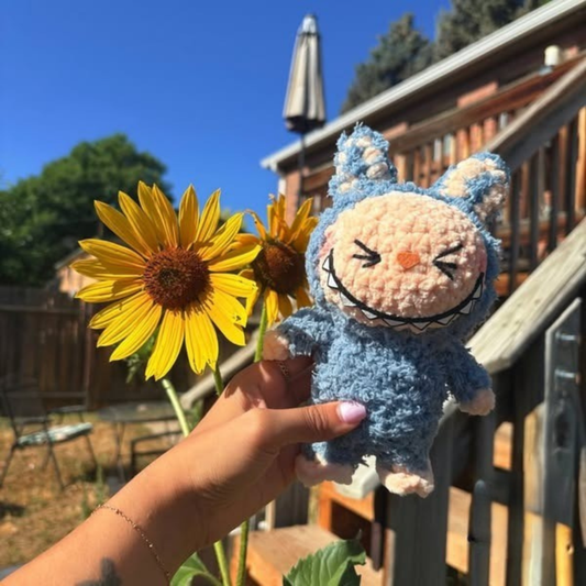 Smiling Bunny Crochet Pattern