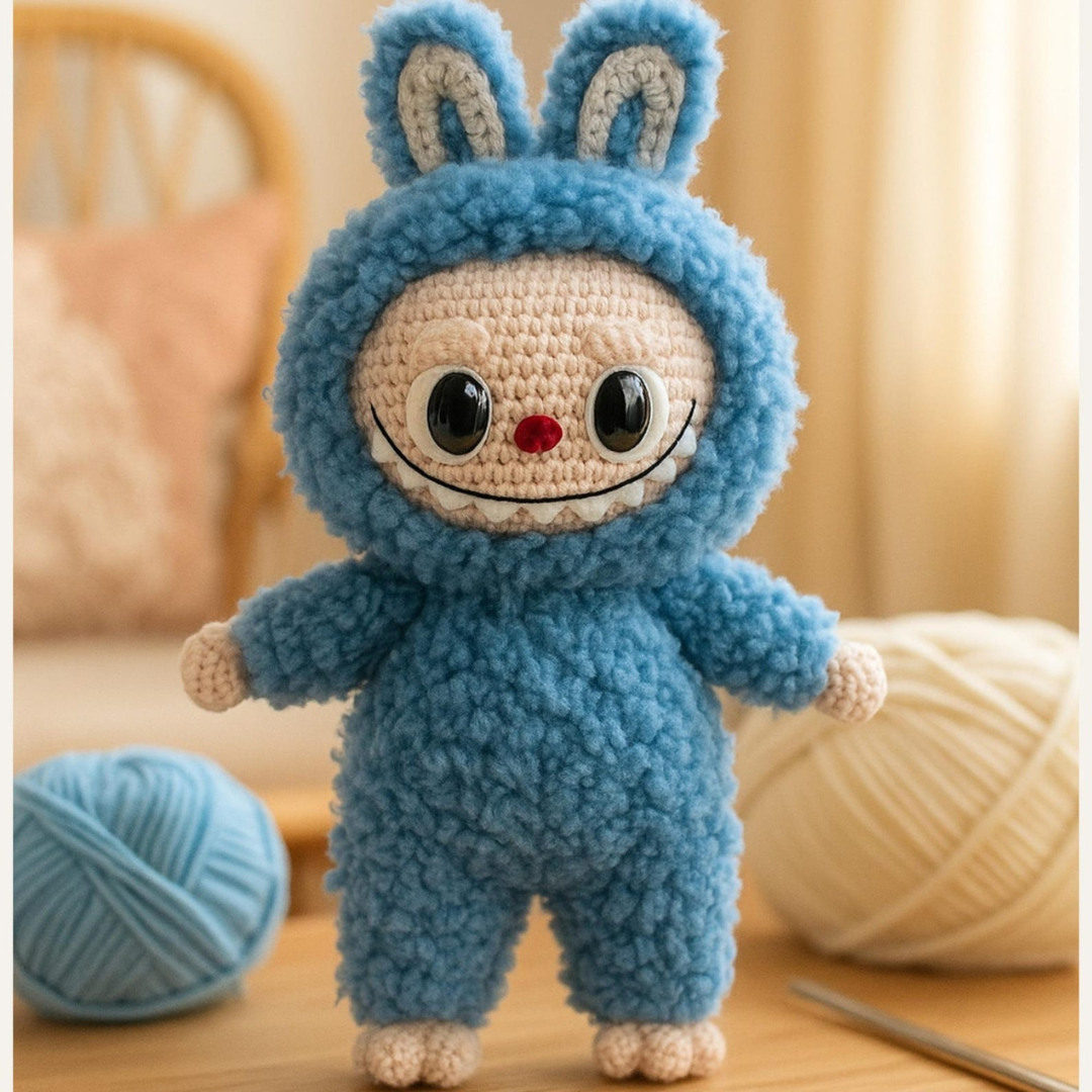 Smiling Bunny Crochet Pattern