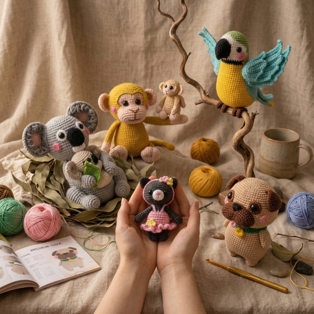 Animal Friends Crochet Pattern
