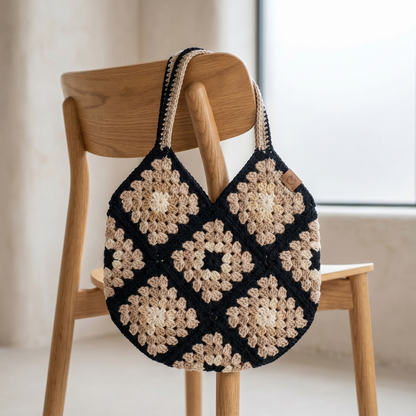 the Bag Granny Crochet Tote Pattern
