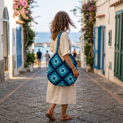the Bag Granny Crochet Tote Pattern
