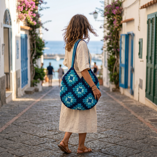 the Bag Granny Crochet Tote Pattern