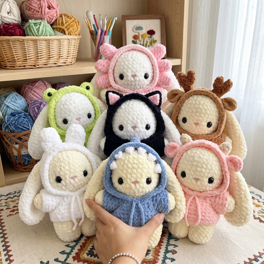 Bunny Friends Crochet Pattern