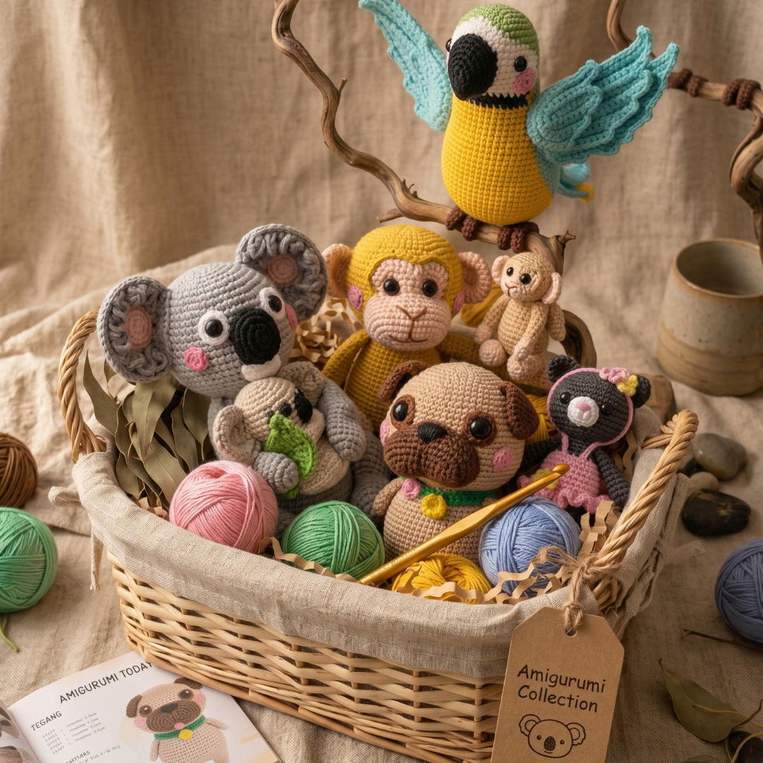 Animal Friends Crochet Pattern