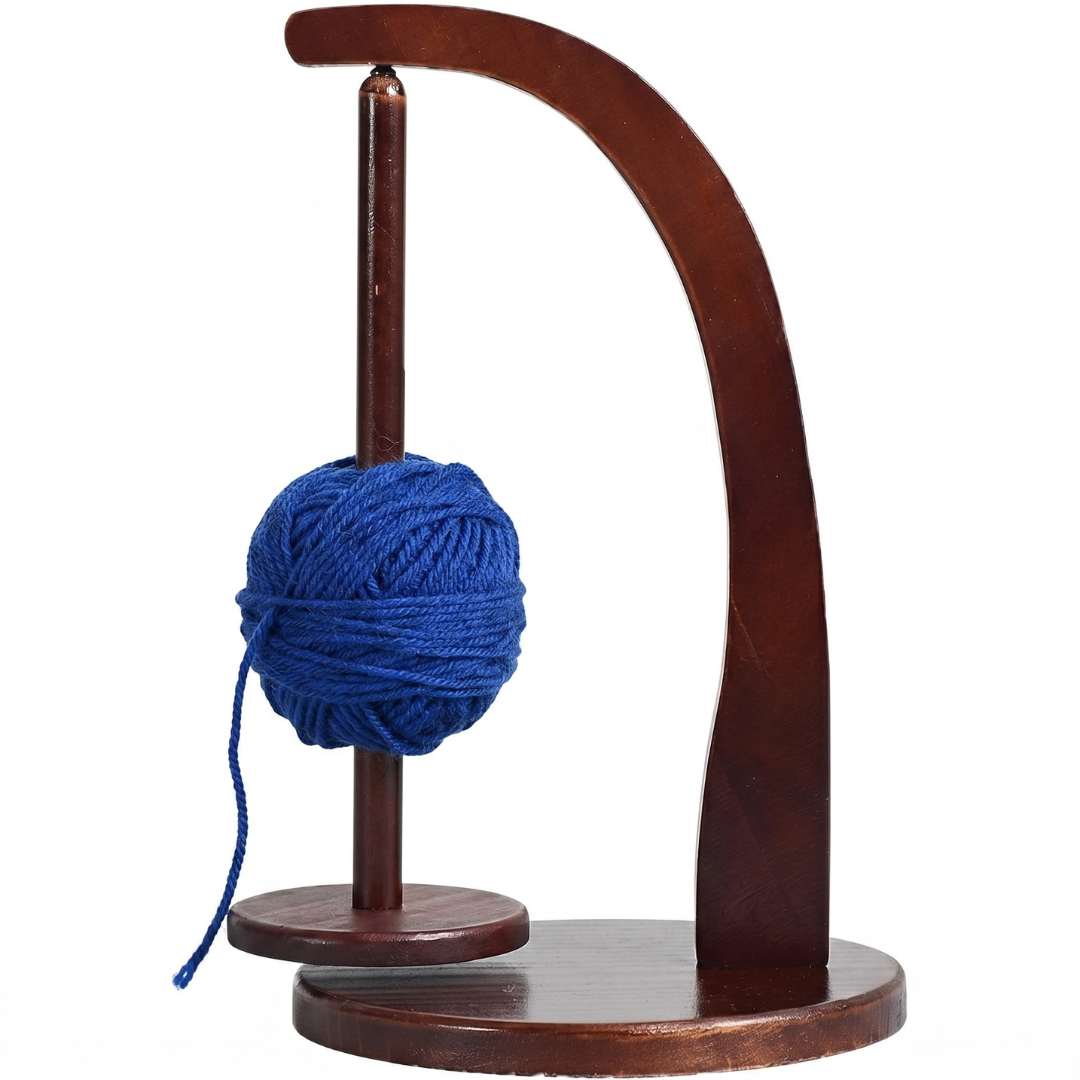 Premium Wooden Magnetic Yarn Holder