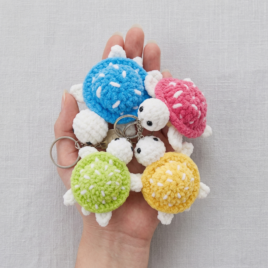 Turtle Crochet Charms Pattern